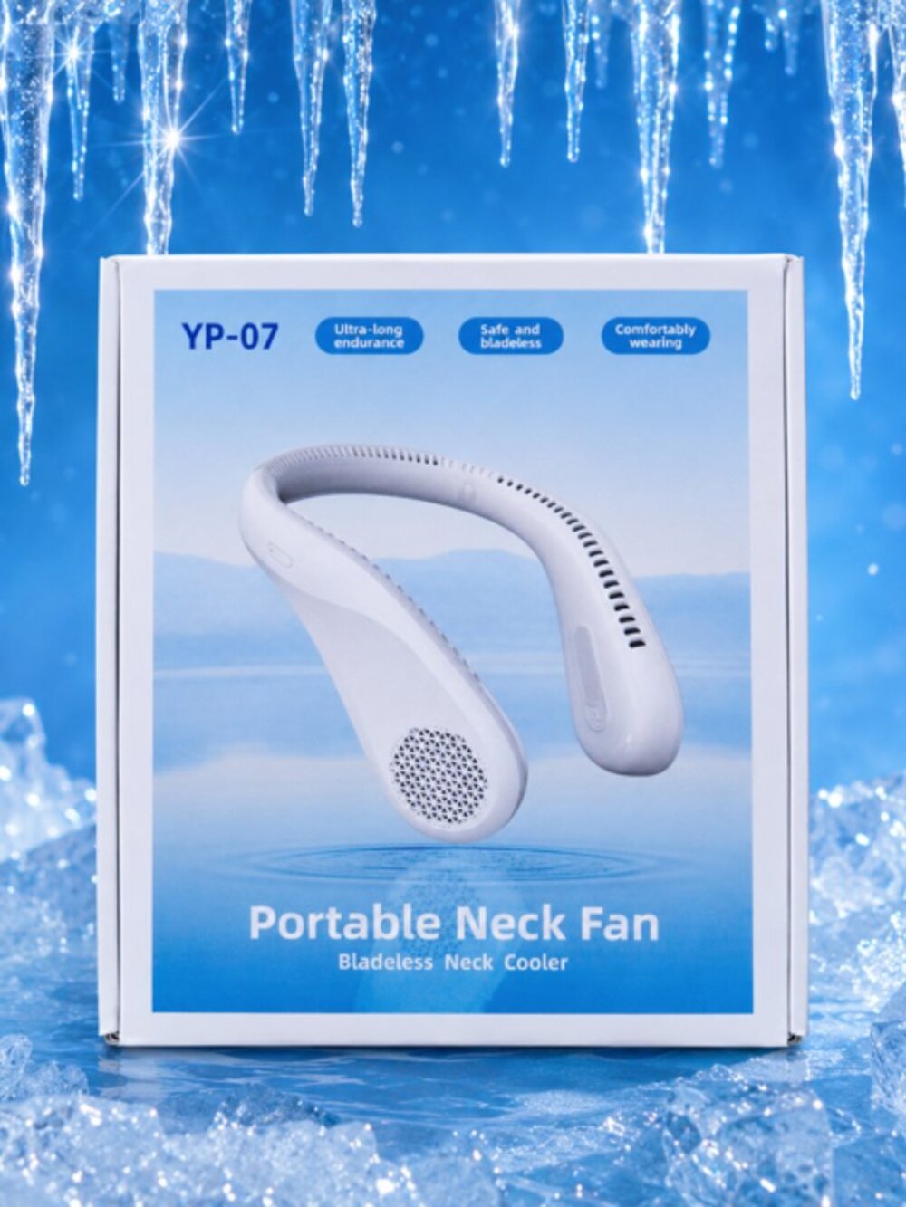 Neck Fan Powerful And Perfect For This Heat NIB